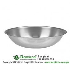 Round Bowl 250 ccm Stainless Steel, Size Ø 110 x 40 mm